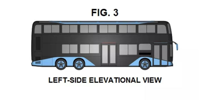 喜報！深圳巴士“紅胖子”外觀設(shè)計專利再獲授權(quán)！(圖2)