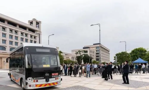 澳門首輛無(wú)人駕駛巴士落地！安凱助力澳門智慧城市建設(shè)(圖2)